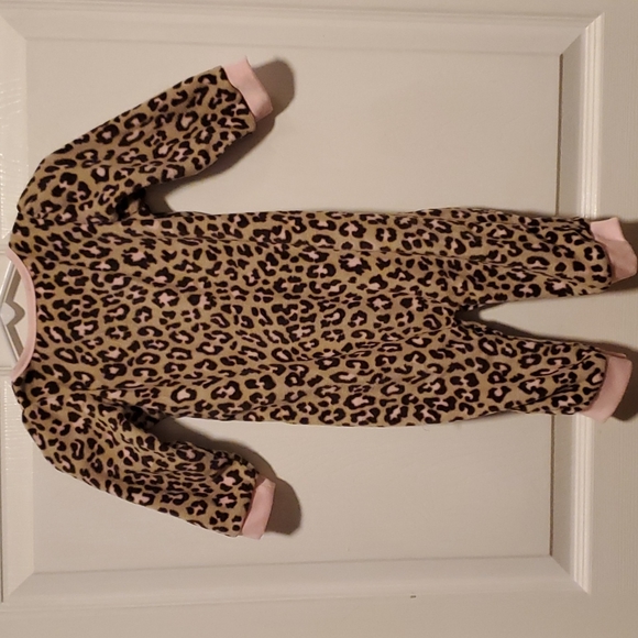 Carter's Girls 2-pc Animal Print Fleece Hooded PJ Outfit - Size 12 Months - Picture 12 of 12